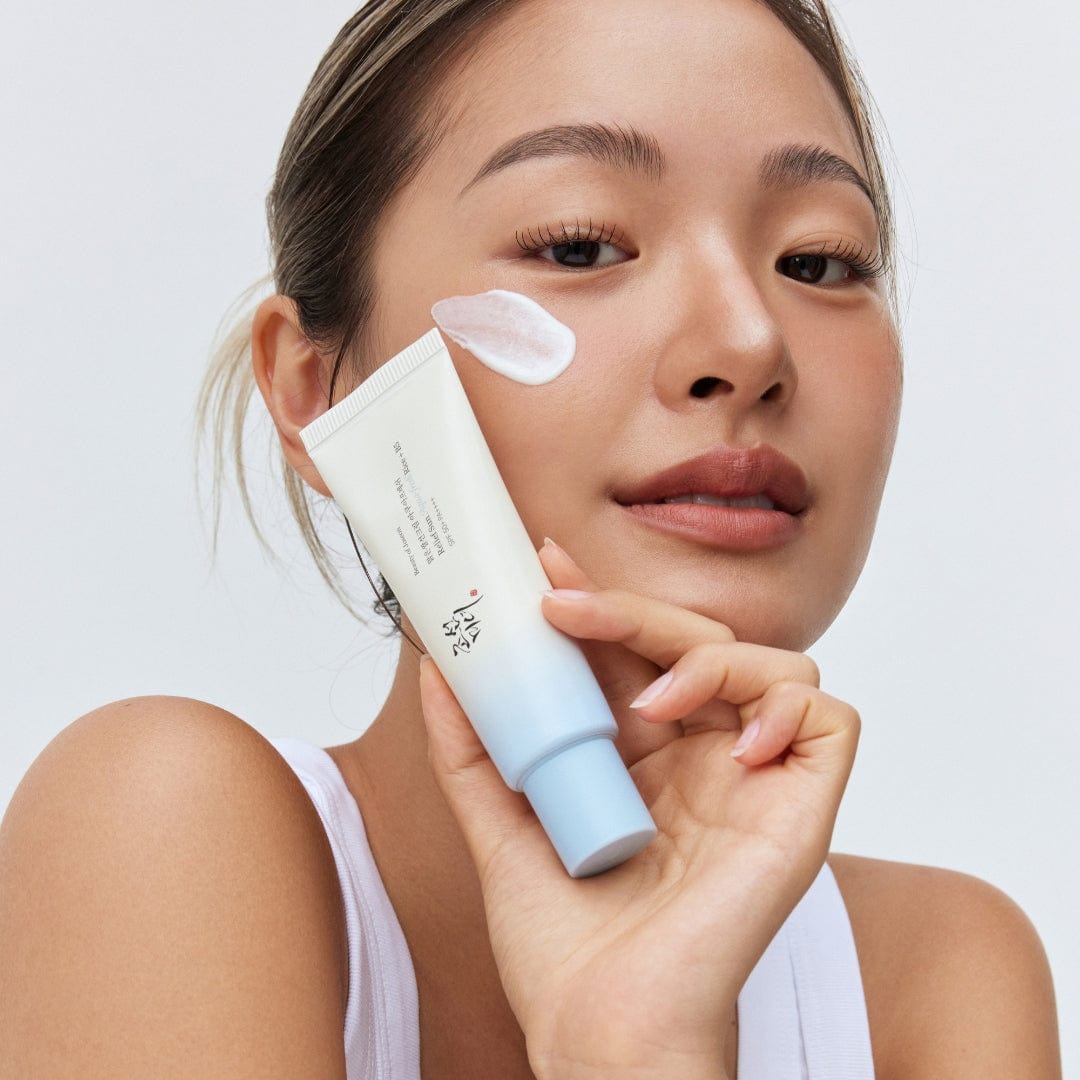 جمال جوسون - كريم ريليف صن أكوا فريش: الأرز + فيتامين ب5 SPF50+ PA++++ (50 مل)