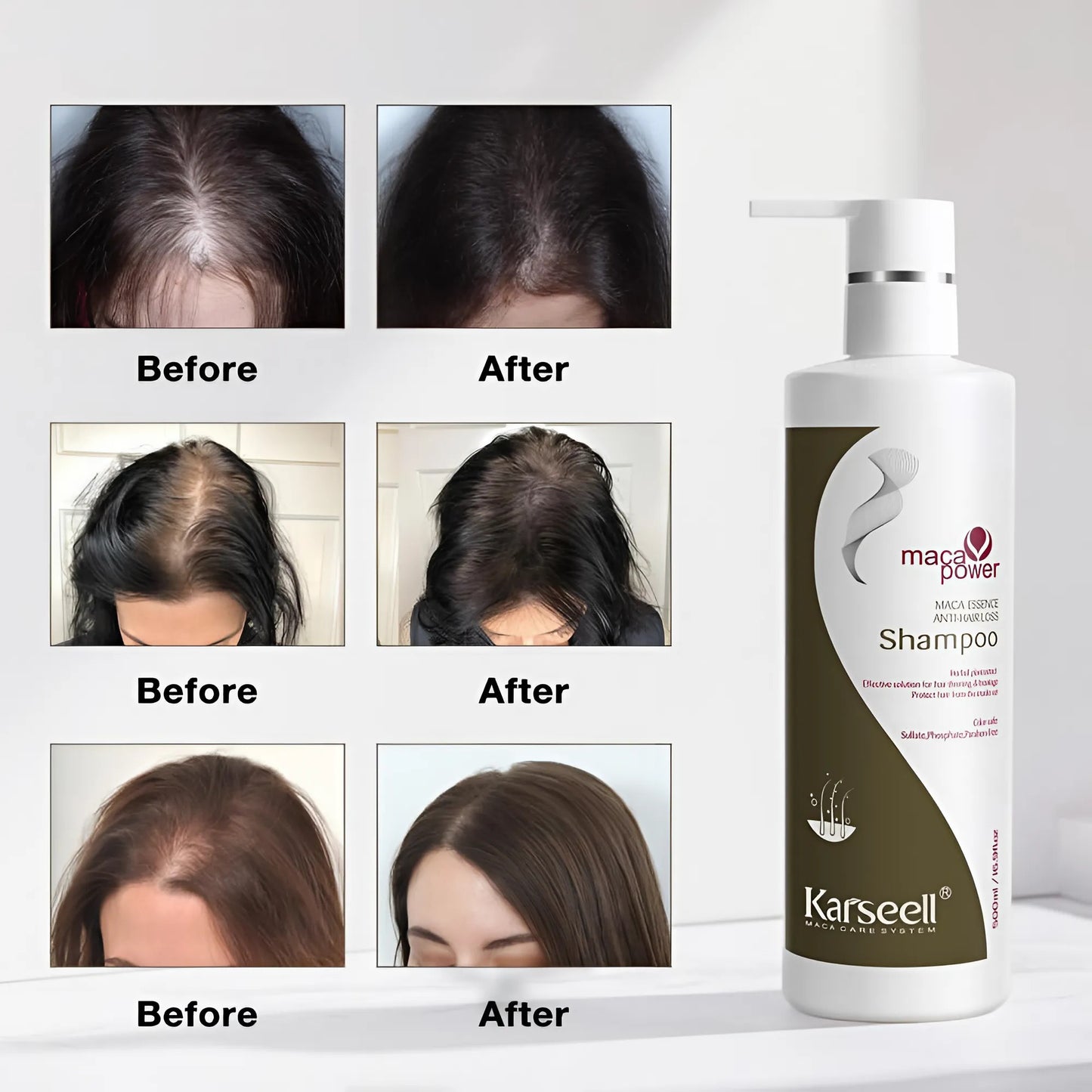 شامبو كارسيل ماكا باور إسنس المضاد لتساقط الشعر - 500 مل