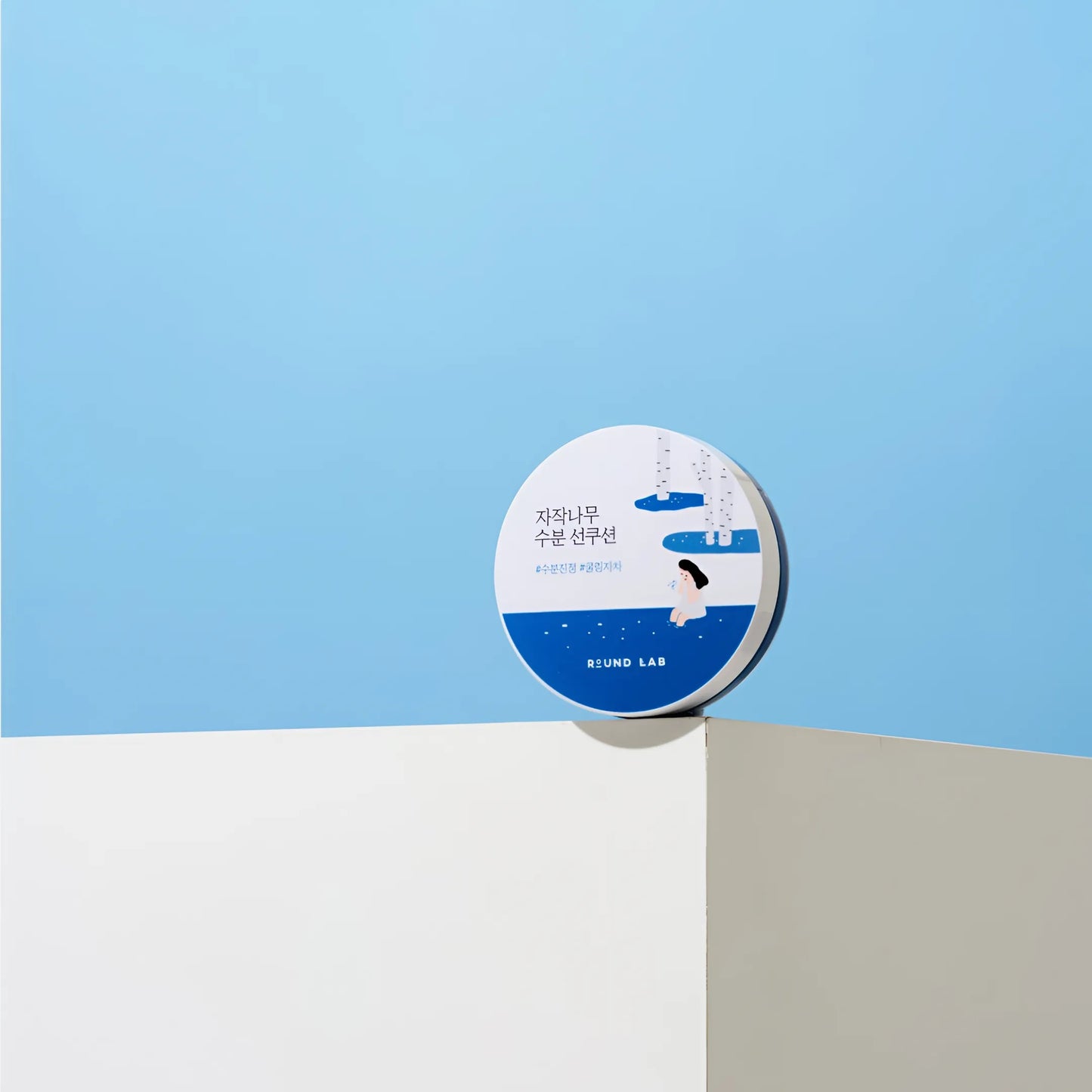 Round Lab - Birch Moisturizing Sun Cushion SPF 50+, PA++++ 15g