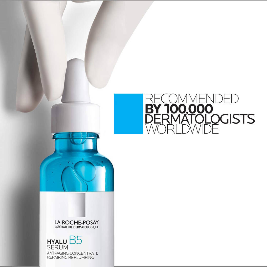 سيروم حمض الهيالورونيك النقي هيالو بي 5 من لا روش بوزيه - 30 مل