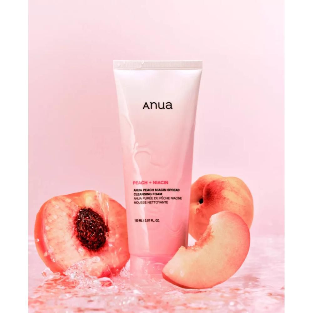 Anua Peach Niacin Spread Cleansing Foam – 150ml