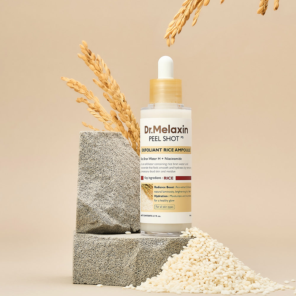 Dr.Melaxin Peel Shot Exfoliating White Rice Ampoule – 80ml