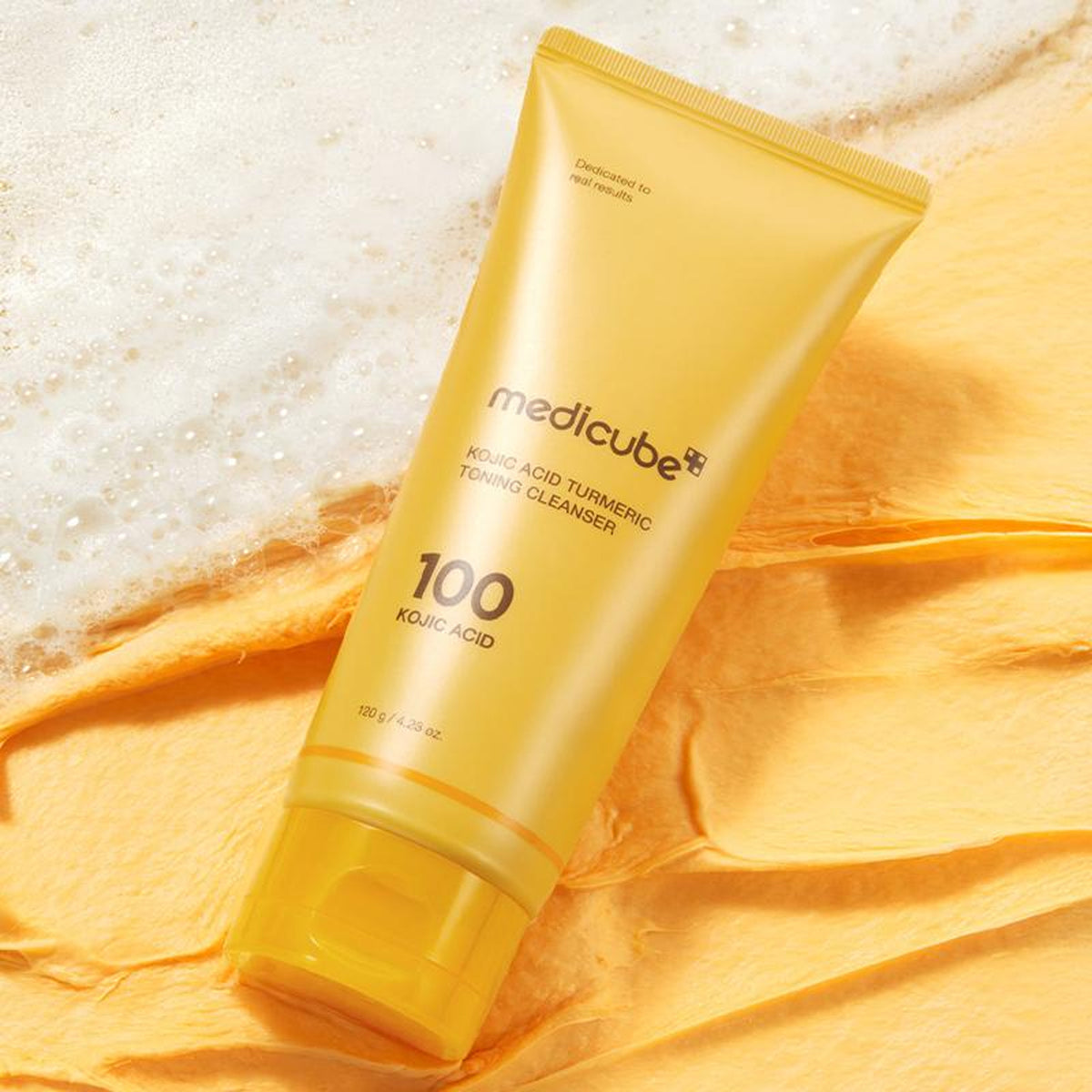 Medicube Kojic Acid Turmeric Toning Cleanser – 120g