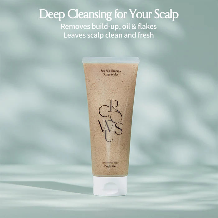 Growus Sea Salt Therapy Scalp Scaler – 250g
