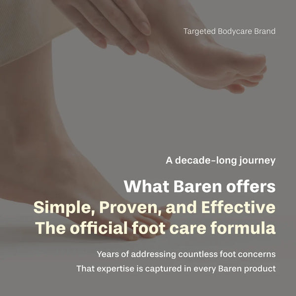 Baren Shea Butter Sleeping Heel Patch