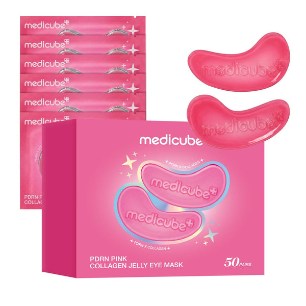 Medicube PDRN Pink Collagen Jelly Eye Mask – 50Pairs