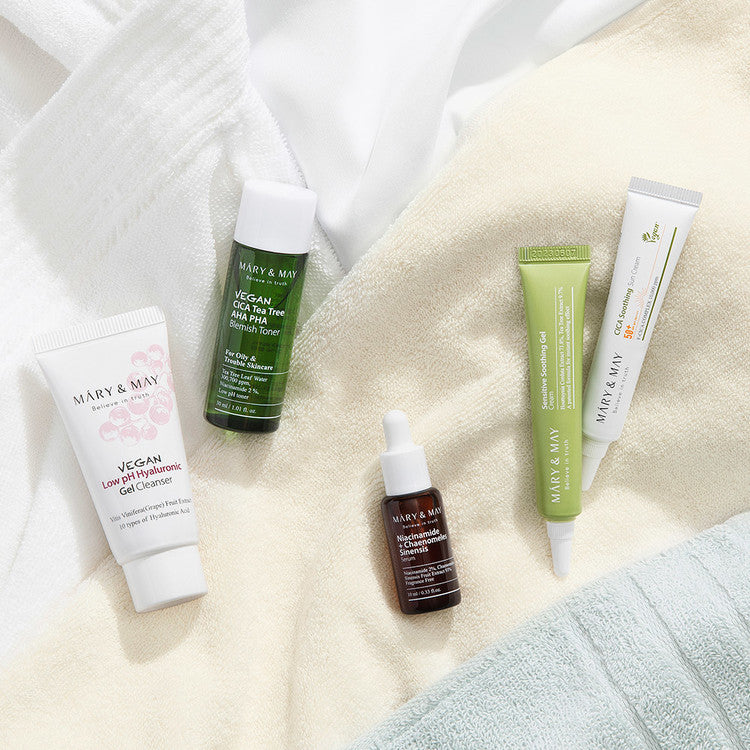 MARY&MAY: SOOTHING TROUBLE CARE TRAVEL KIT