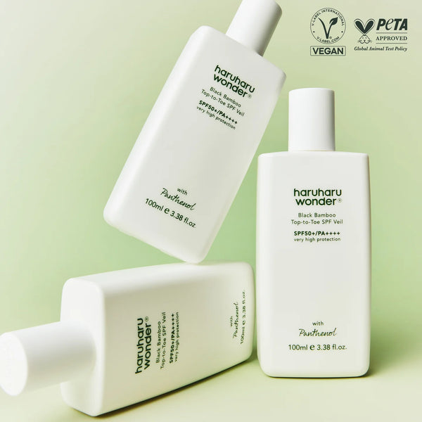 Haruharu Wonder Black Bamboo Top-to-Toe SPF Veil SPF50+ PA++++ – 100ml
