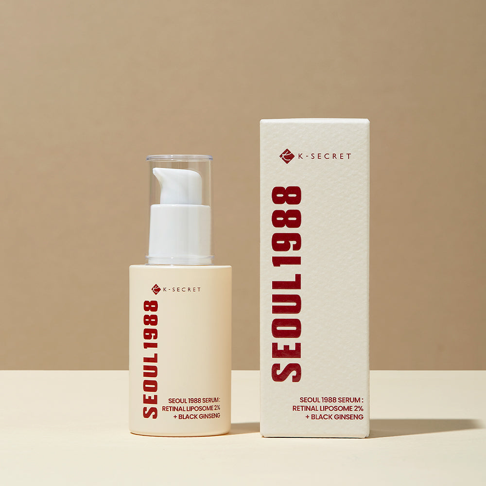 SEOUL 1988 Serum: Retinal Liposome 2% + Black Ginseng - 30ml