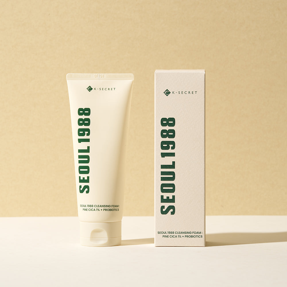 Seoul 1988 Cleansing Foam: Pine Cica 1% + Probiotics – 150ml