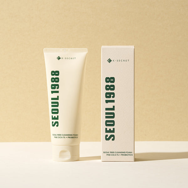 Seoul 1988 Cleansing Foam: Pine Cica 1% + Probiotics – 150ml