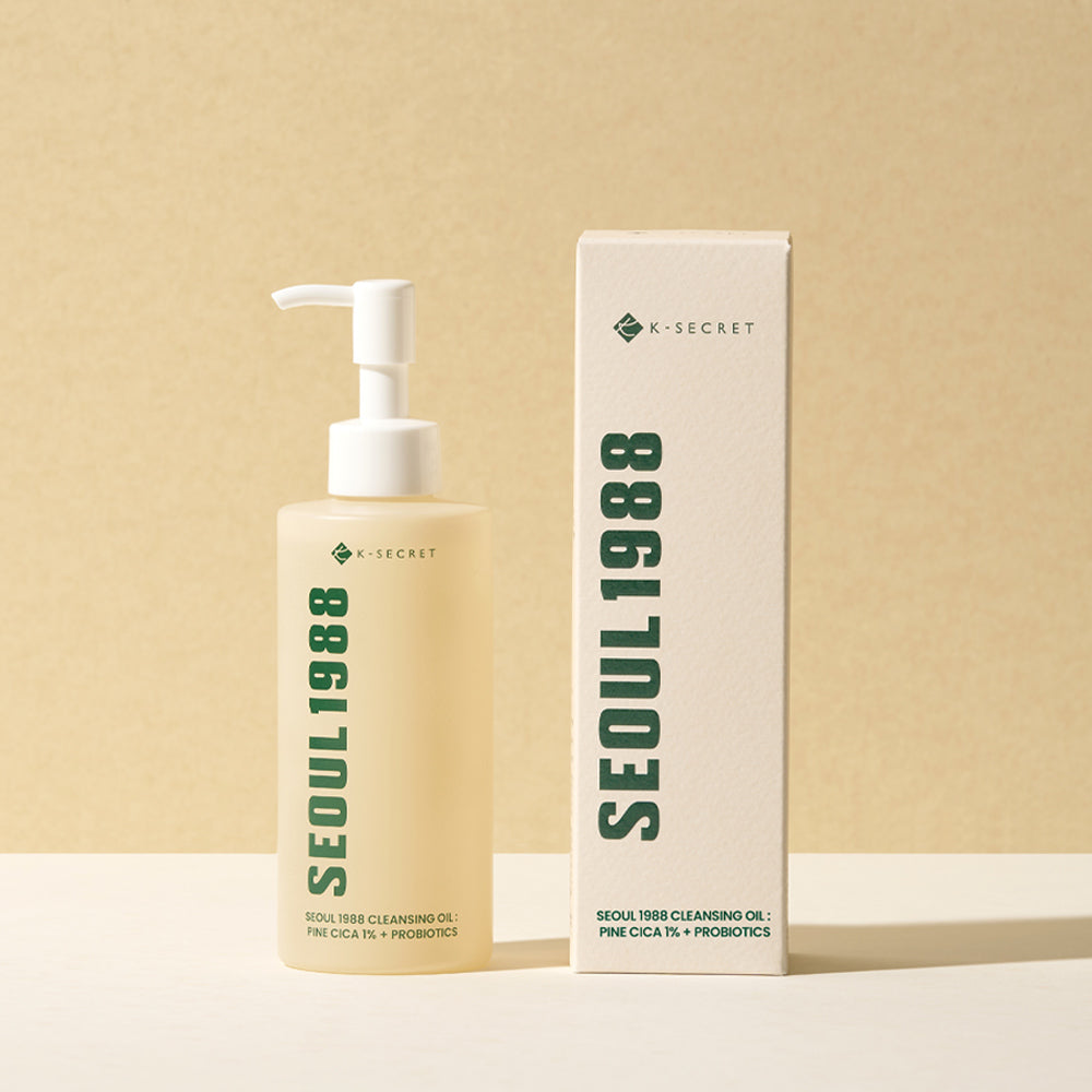 SEOUL 1988 Cleansing Oil: Pine Cica 1% + Probiotics – 200ml
