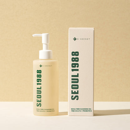 SEOUL 1988 Cleansing Oil: Pine Cica 1% + Probiotics – 200ml