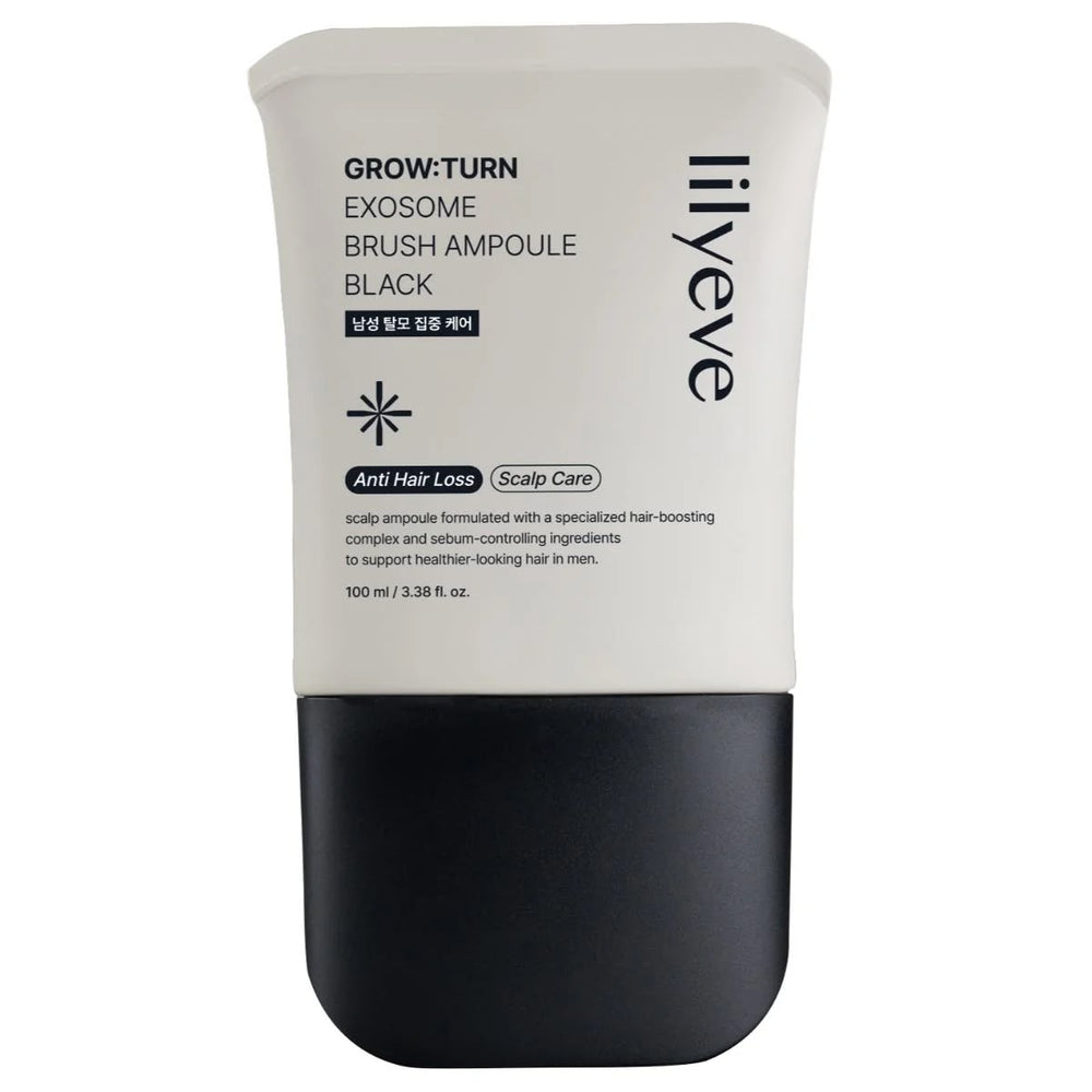 Lilyeve Grow:Turn Exosome Brush Ampoule Black – 100ml