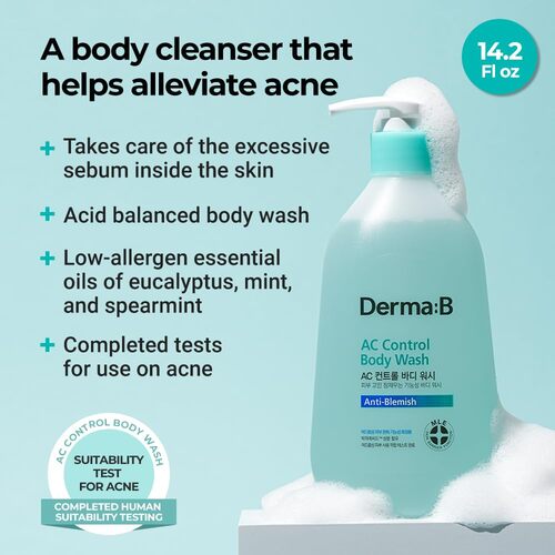 Derma:B AC Control Body Wash – 420ml