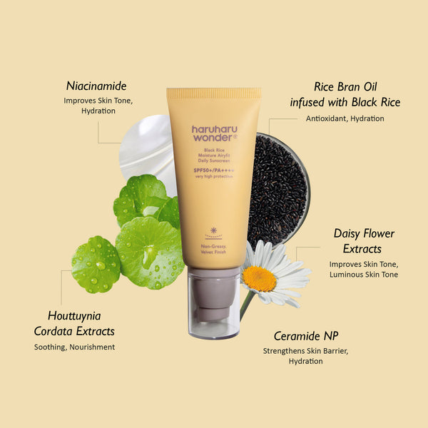 HARUHARU WONDER Black Rice Moisture Airyfit Sunscreen – 50ml