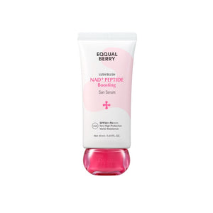 EQQUALBERRY Lush Blush NAD+ Peptide Boosting Sun Serum SPF50+ PA++++ – 50ml