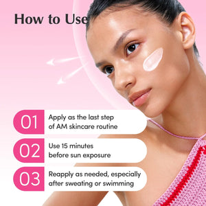 EQQUALBERRY Lush Blush NAD+ Peptide Boosting Sun Serum SPF50+ PA++++ – 50ml