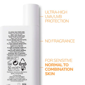 La Roche-Posay Anthelios UVMune 400 Invisible Fluid SPF50+ – 50ml
