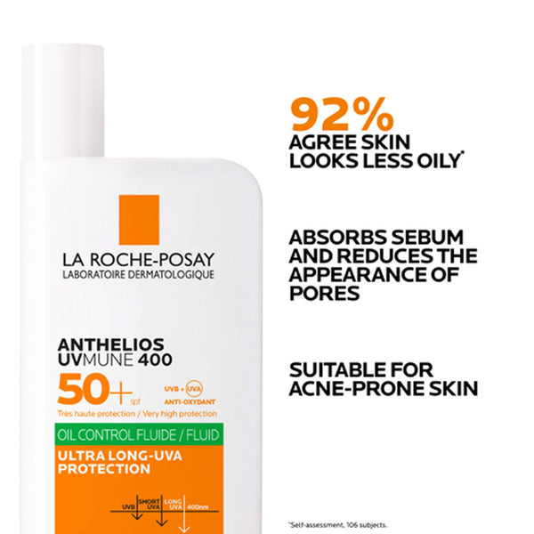 La Roche-Posay Anthelios UVMune 400 Oil Control Fluid SPF50+ – 50ml