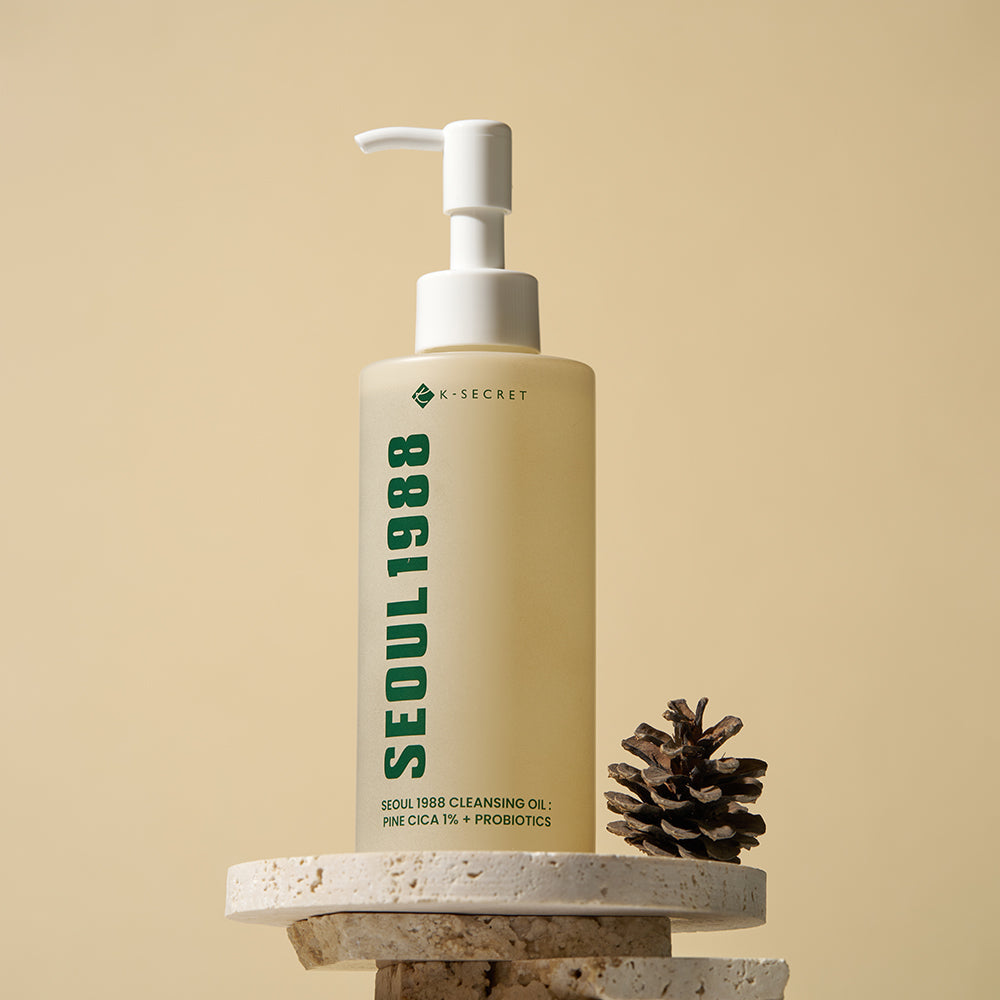 SEOUL 1988 Cleansing Oil: Pine Cica 1% + Probiotics – 200ml