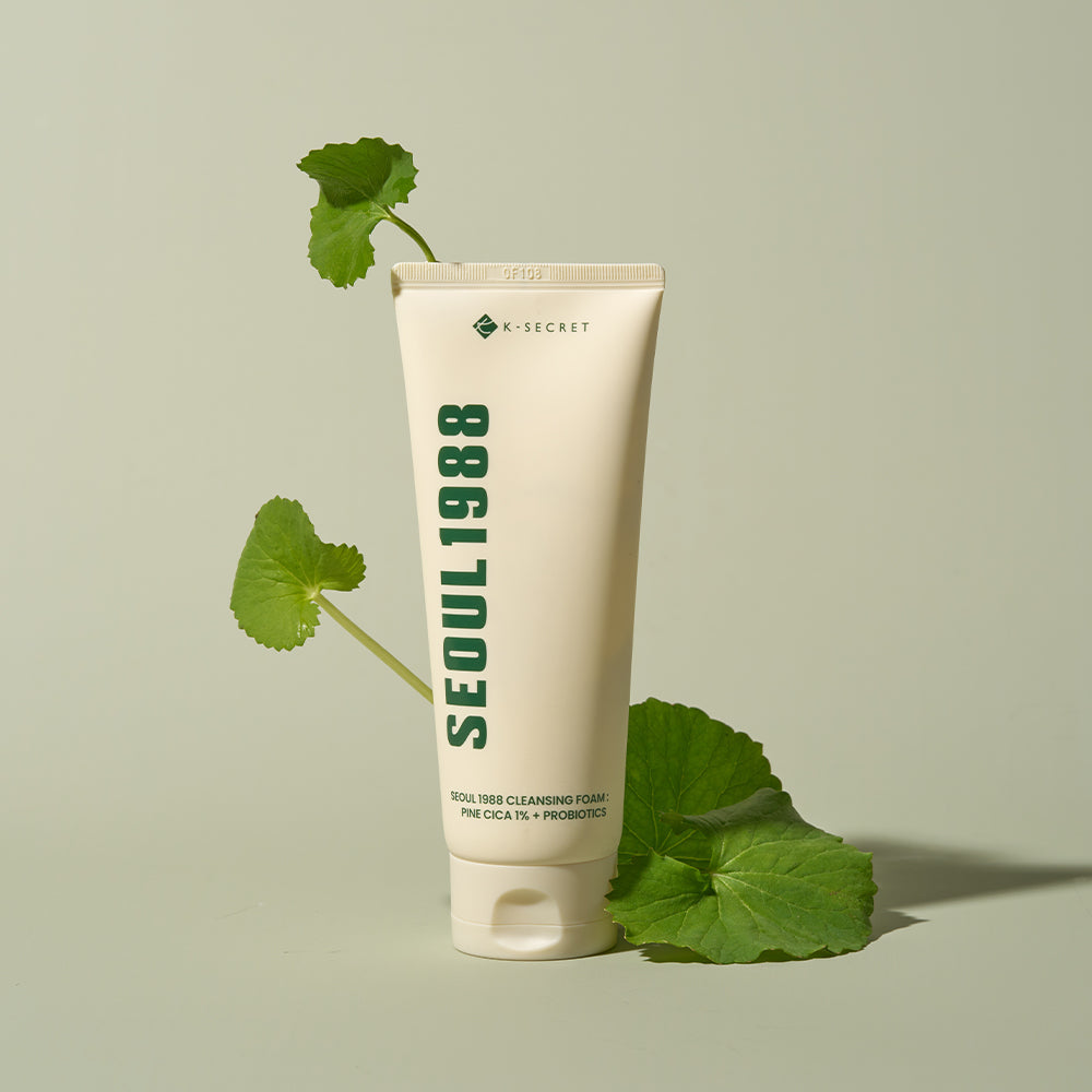 Seoul 1988 Cleansing Foam: Pine Cica 1% + Probiotics – 150ml