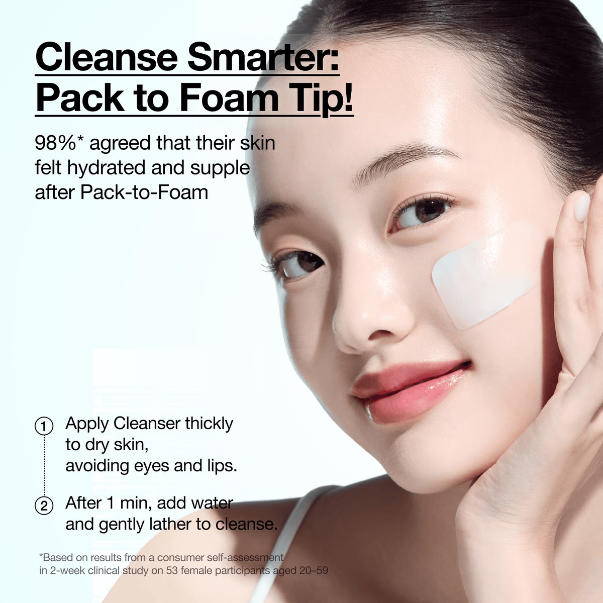 Anua PDRN Hyaluronic Acid Moisturizing Cleansing Foam – 150ml
