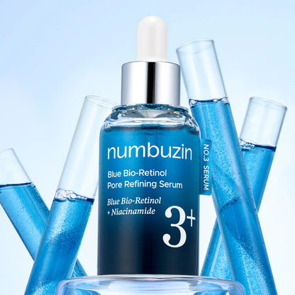 Numbuzin No.3 سيروم بلو بايو ريتينول لتنقية المسام – 50 مل