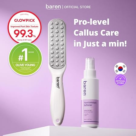 Baren Foot Exfoliant Softener At-Home Kit
