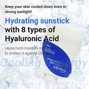 Isntree Hyaluronic Acid Airy Sun Stick SPF50+ PA++++ – 22g