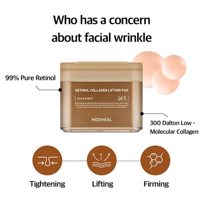 Mediheal Retinol Collagen Lifting Pad