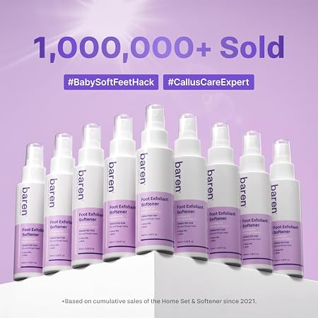 Baren Foot Exfoliant Softener At-Home Kit