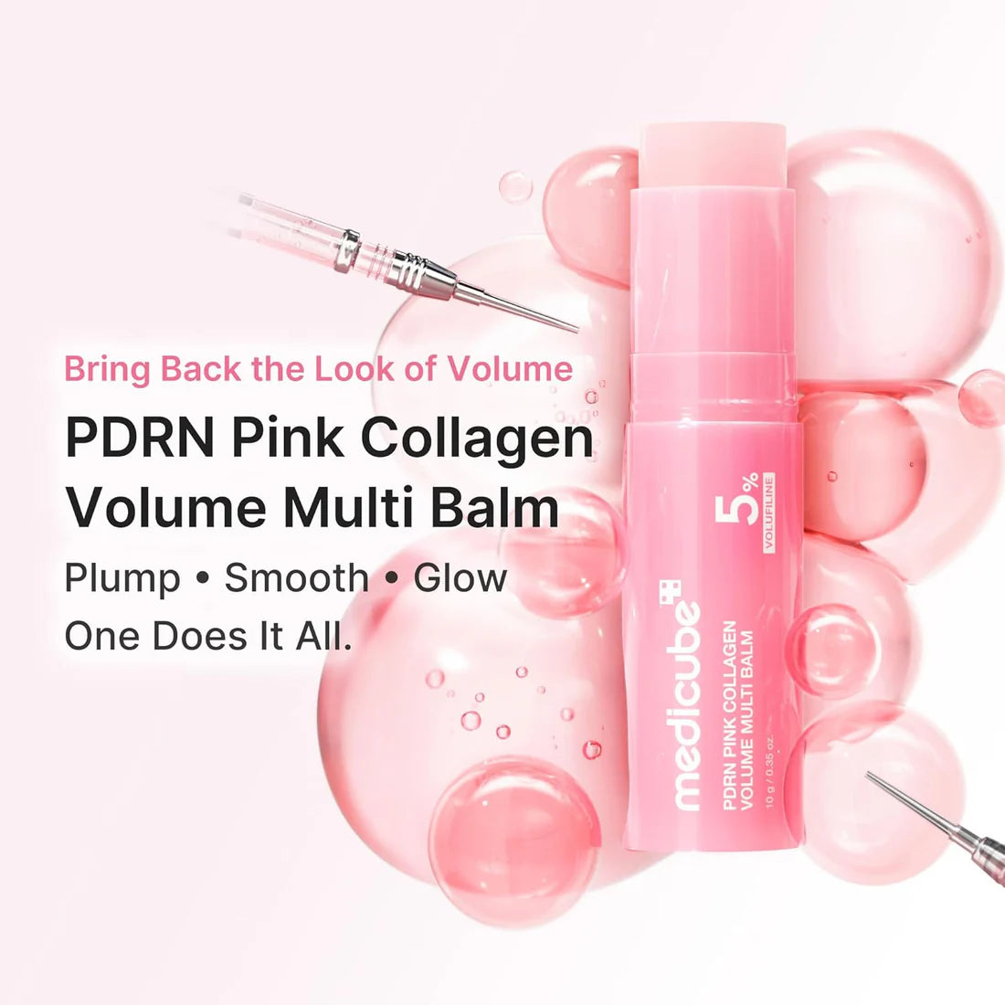 Medicube PDRN Pink Collagen Volume Multi Balm Stick – 10g
