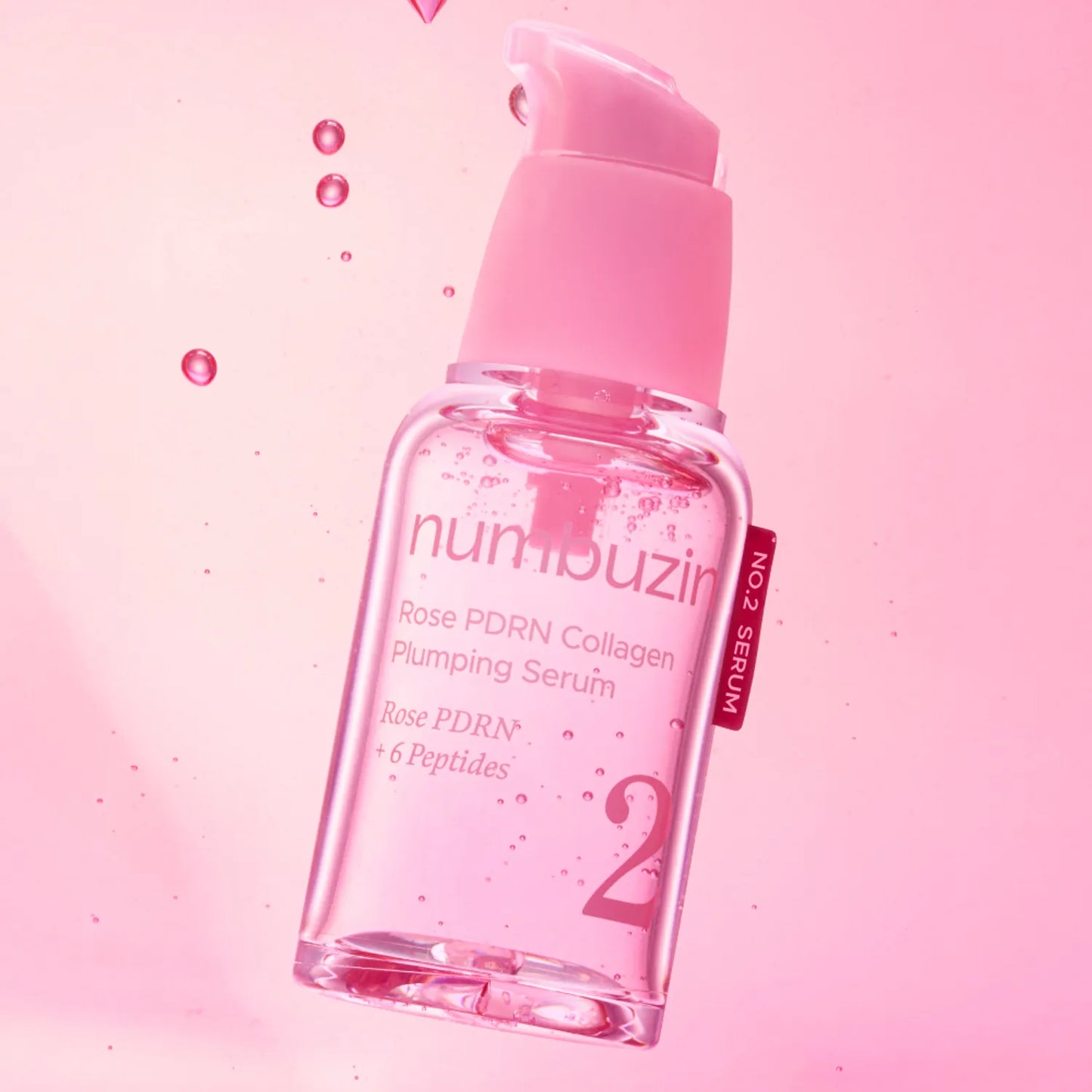 Numbuzin No.2 Rose PDRN Collagen Plumping Serum – 50ml