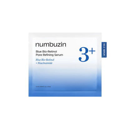 numbuzin No.3 Blue Bio-Retinol Pore Refining Serum (10ml x 10ea)