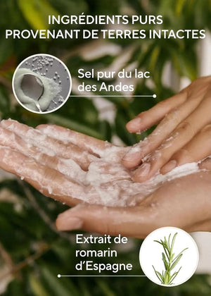 Aromatica Rosemary Salt Scrub Shampoo – 300g
