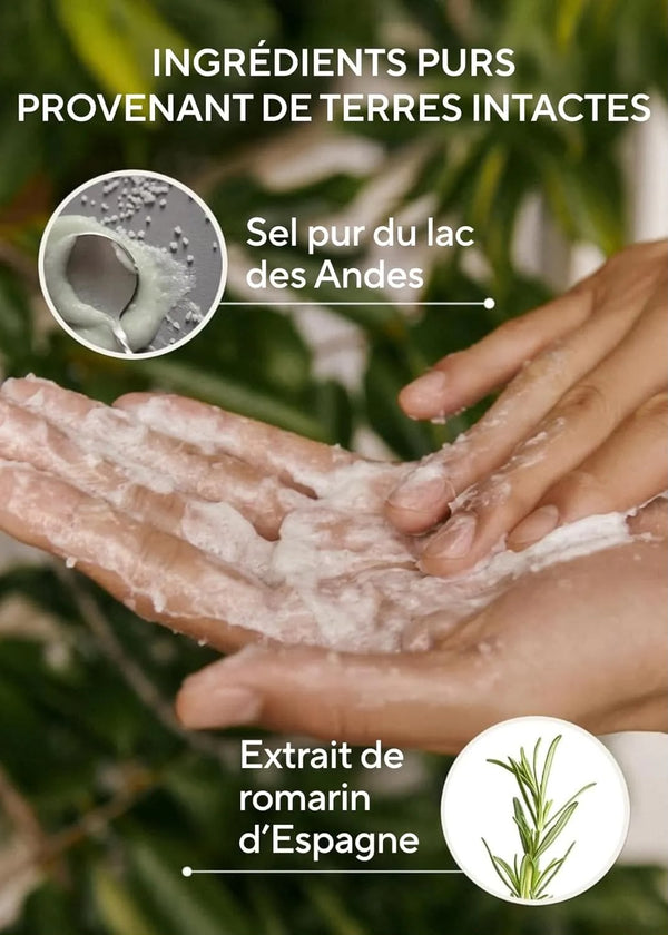 Aromatica Rosemary Salt Scrub Shampoo – 300g