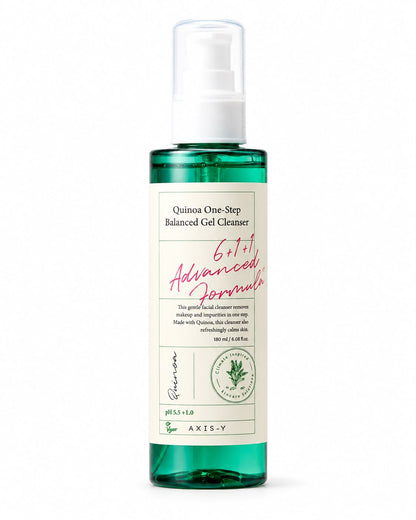 AXIS-Y Quinoa One-Step Balanced Gel Cleanser – 180ml