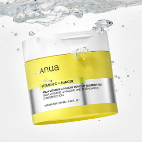 مناديل أنوا فيتامين سي + نياسين لتفتيح البشرة وإزالة الشوائب 185 مل × 60 قطعة