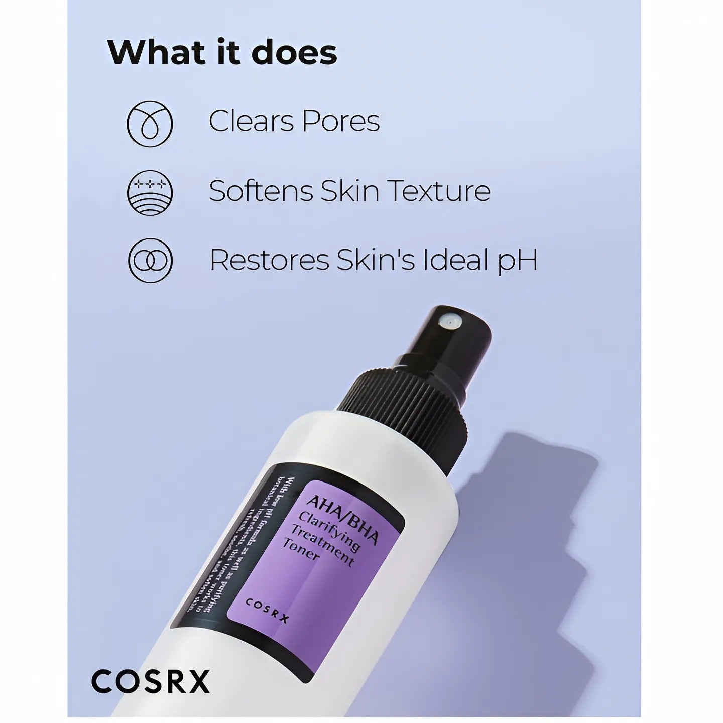 تونر كوسركس AHA/BHA المُنقّي المُعالج