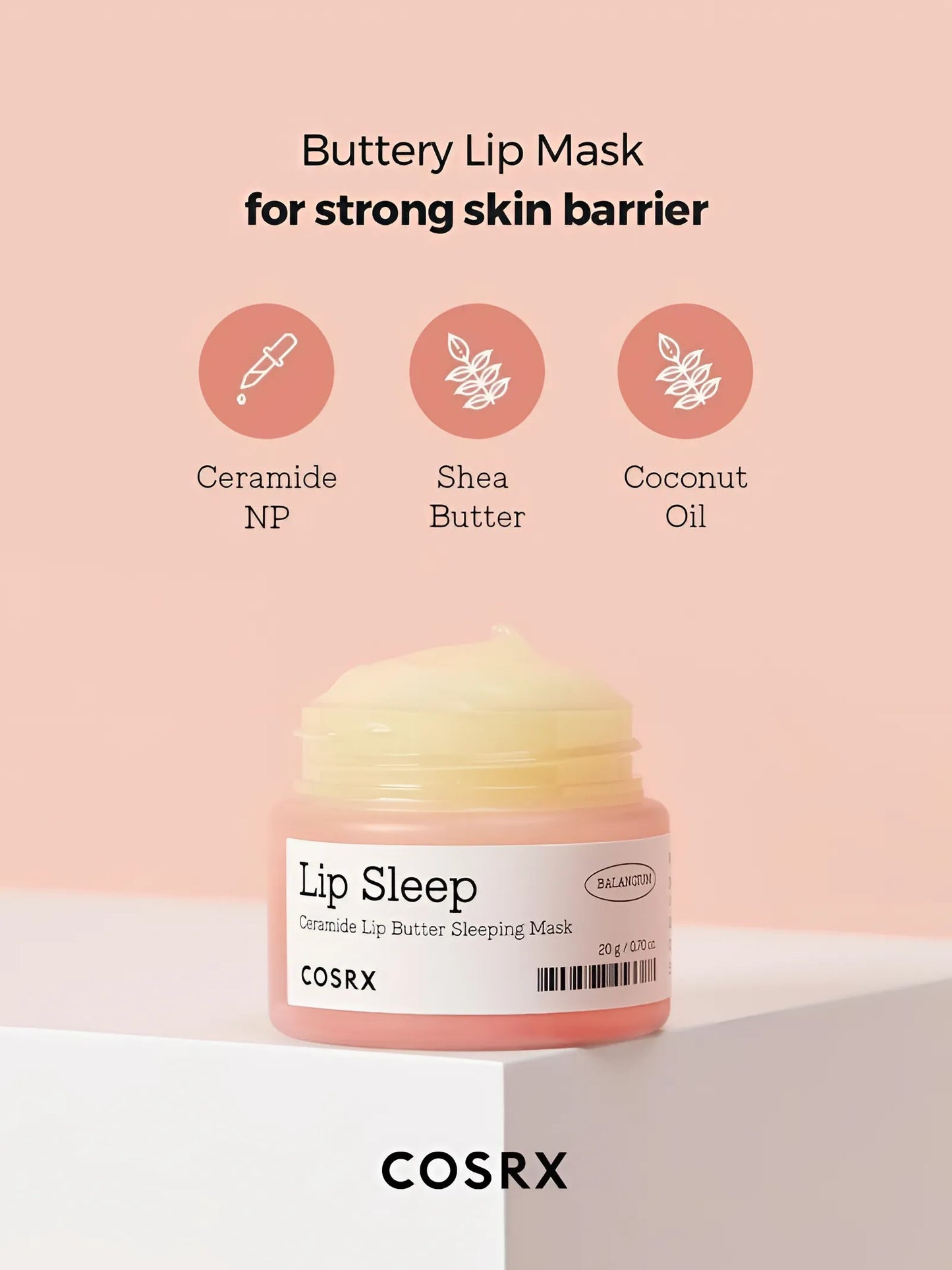 Cosrx Balancium Ceramide Lip Butter Sleeping Mask