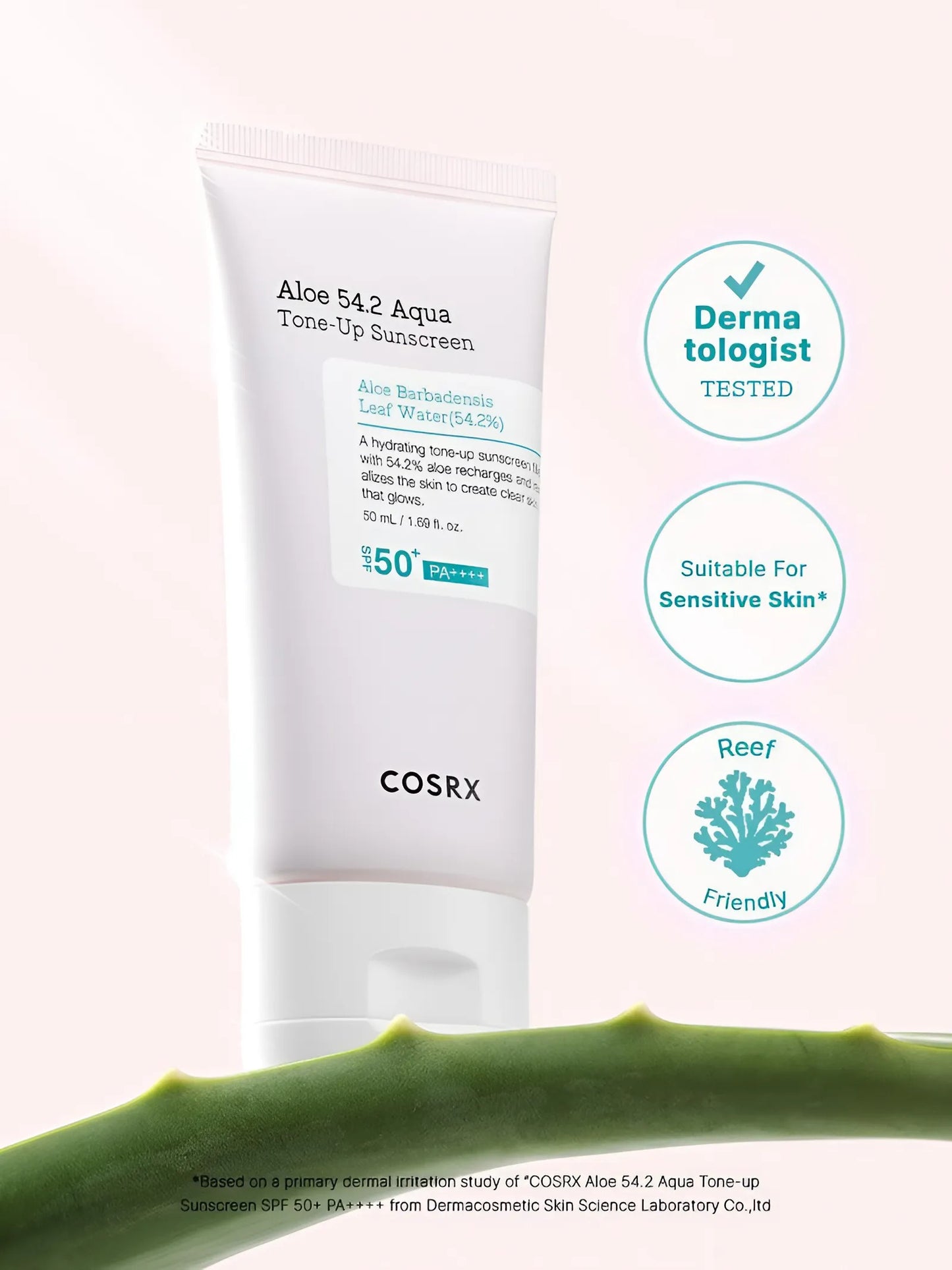 Cosrx Aloe 54.2 Aqua Tone Up Sunscreen