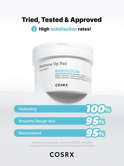 Cosrx One Step Moisture Up Pad