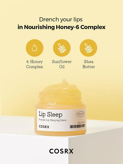 Cosrx Full Fit Propolis Lip Sleeping Mask - 20g