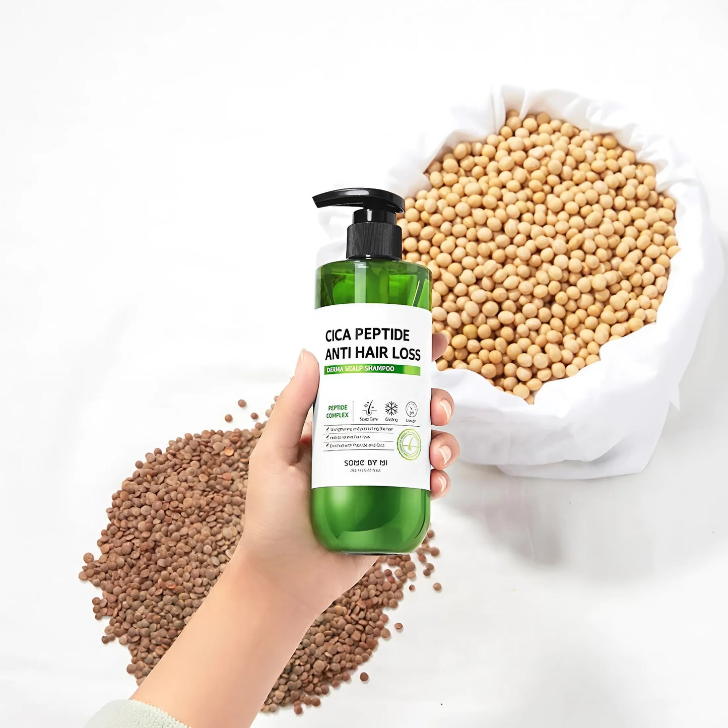 Some By Mi Cica Peptide Anti Hair Loss Derma Scalp Shampoo (285ml)