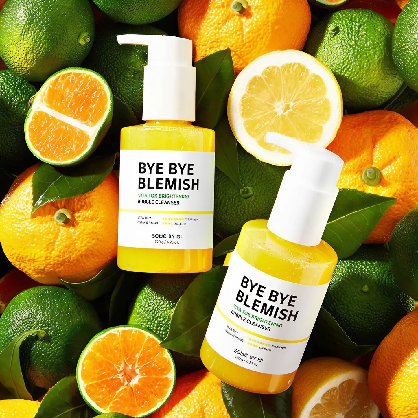 Some By Mi Bye Bye Blemish Vita Tox Brightening Bubble Cleanser – 120g