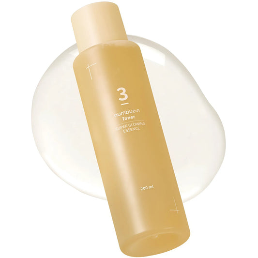 Numbuzin No.3 Super Glowing Essence Toner – 200ml