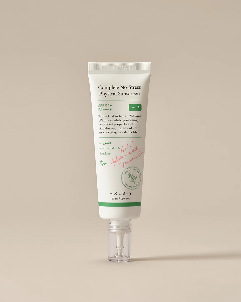 AXIS-Y Complete No-Stress Physical Sunscreen – 50ml