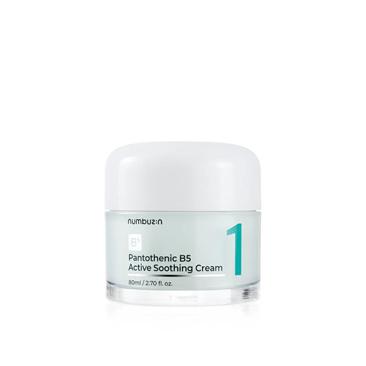Numbuzin No.1 Pantothenic B5 Active Soothing Cream – 80ml