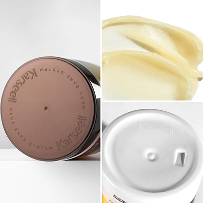 قناع الشعر كارسيل بالكولاجين لإصلاح الشعر بعمق بزيت الأرغان والكولاجين - 500 مل